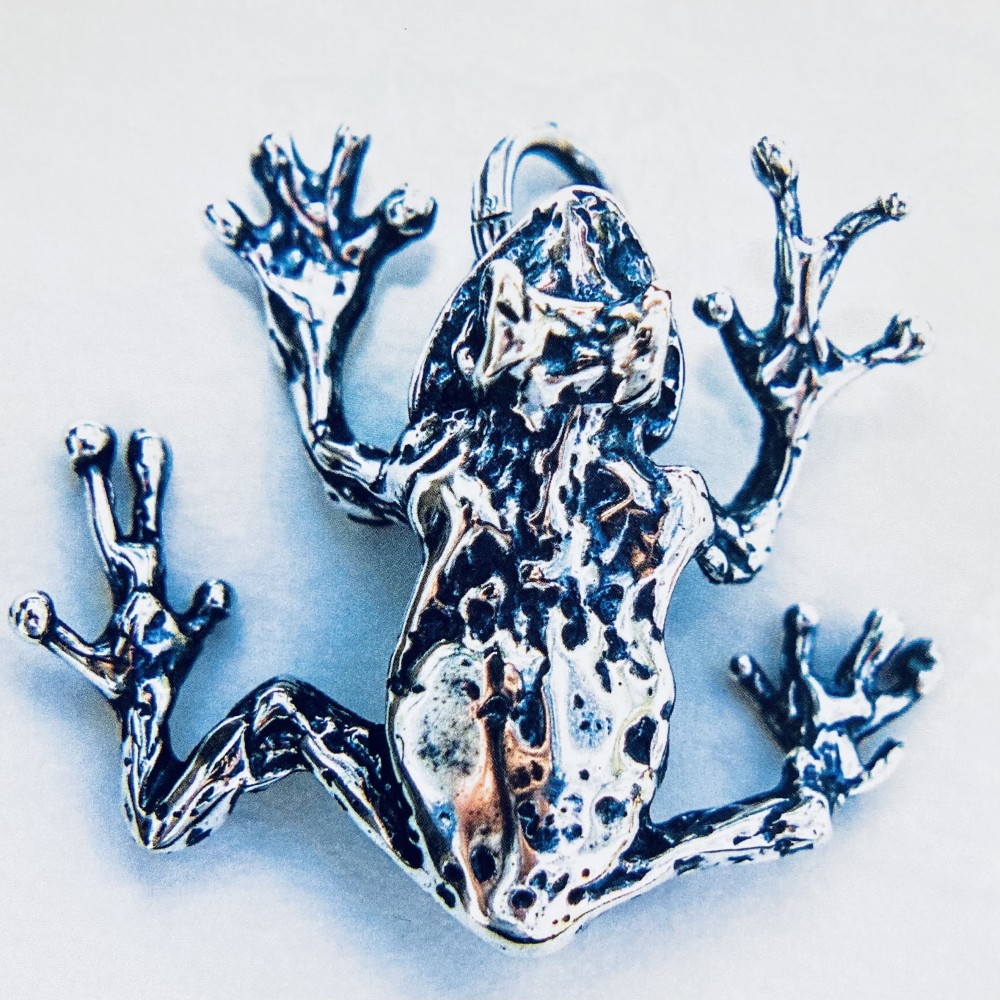 Costa Rican Climber pendant, by Bob Fowler